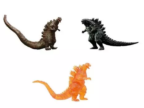 HG Godzilla 2017 Обычный набор из 3 типов