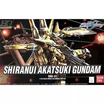HG Mobile Suit Gundam SEED DESTINY Shiranui Akatsuki Gundam 1144 scale color-coded plastic model