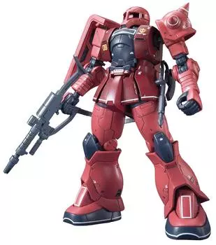 HG Mobile Suit Gundam THE ORIGIN Zaku I scale plastic model MS-05S Char s 1/144 color-coded