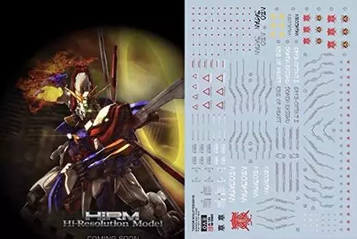 HG RG MG PG RE HiRM Robot MS Detail Up Water Transfer Decal HiRM получил флуоресцентный эффект!! (для 1/100 Гандама) [Элемент]