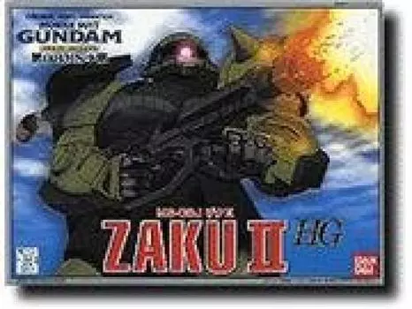 HG Zaku II Костюм Гандам 08-й MS 1/144 MS-06J (Мобильный взвод)