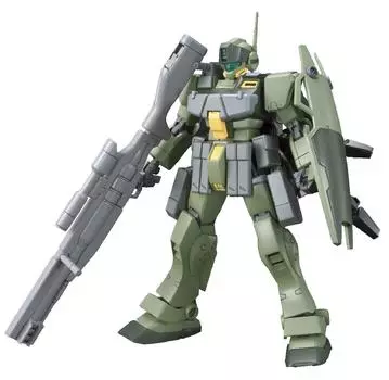 HGBF Jim Sniper K9 Сборка №010 1/144 (Бойцы Гандама) зелёный