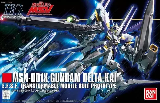 HGUC 1144 MSN-001X Гандам Дельта Кай (Мобильный костюм Гандам UC MSV)