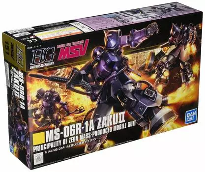 HGUC Black Zaku II 1/144 MS-06R-1A Tri-Star (МСВ)