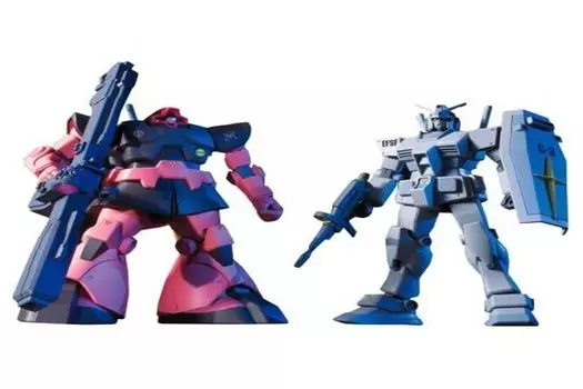 HGUC Gundam VS Char Rick Dom Set Костюм 1/144 G-3 (Мобильный Гандам)