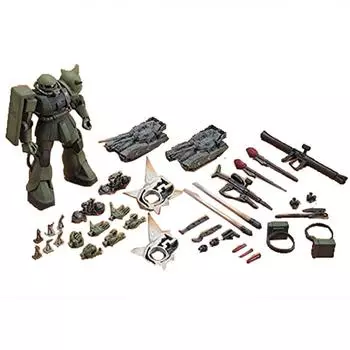 HGUC Мобильный костюм Гандам MS IGLOO Заку наземный боевой набор масштаб 1144 пластиковая модель с цветовой кодировкой