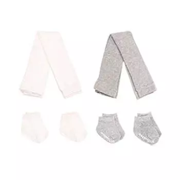 Hi Baby Club 2 вида колготок в рубчик + комплект из 4 носков, корейские детские товары