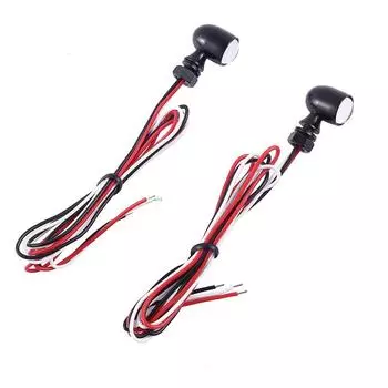 HI-LINE Motorcycle LED Tail Lamp, Brake Lamp, 12 V, General Purpose, Strong Red/Weak Red, tail lamp