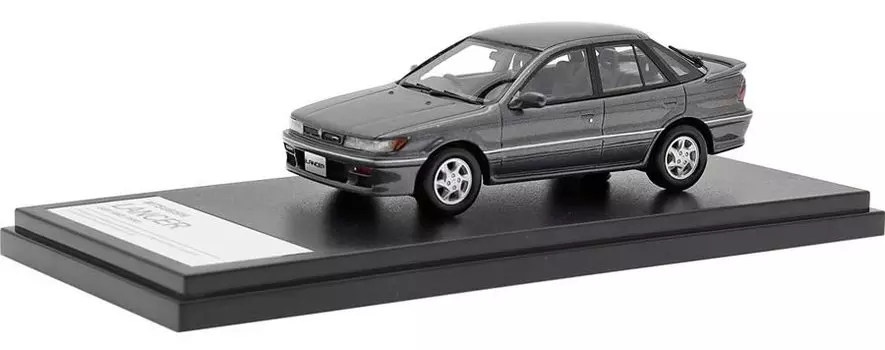 Hi Story Mitsubishi LANCER GSR 4WD Chateau Silver Готовый продукт HS372GY 1/43 (1988)