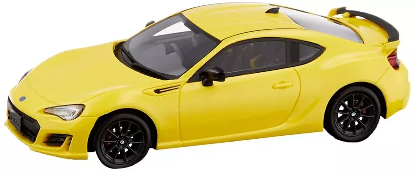 Hi Story Subaru BRZ GT Yellow Edition Charlesite Yellow Готовый продукт HS322YE 1/43 2.0 (2016)