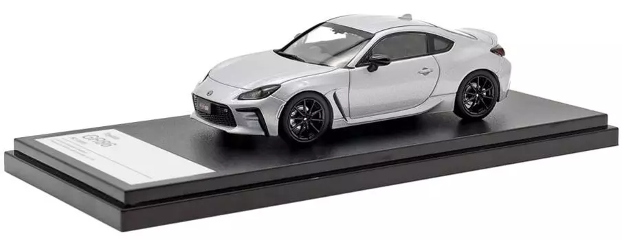 Hi Story Toyota GR86 RZ Ice Silver Metallic Готовый продукт HS384SL 1/43 (2021)