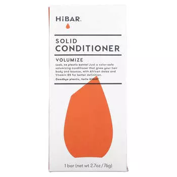 HiBAR, твердый кондиционер, объем, 1 бар, 2,7 унции (76 г)
