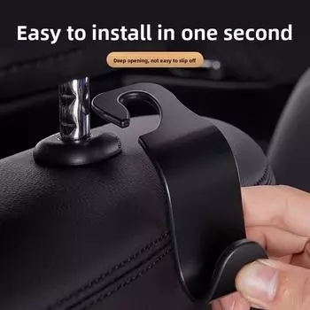 Hidden Multi-functional Car Hook for Rear Seat Backrest Thickened OPP packaging