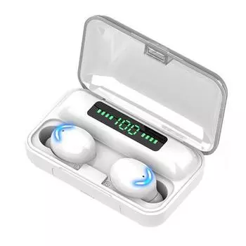 HiFi Bluetooth 5.0 CVC8.0 Стерео Беспроводная Bluetooth-гарнитура TWS с шумоподавлением белый