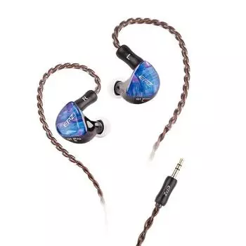 HiFi гарнитура игровые наушники EPZ Q1 PRO 3,5 мм штекер с микрофоном мониторные наушники проводные наушники, 1DD 3.5mm