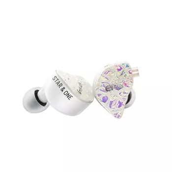 Hifi Kingdom Epz Tipsy Star One 10MM Dynamic Driver 3D Printing Medical Needle Copper Silver Plated Handmade EPZ TIPSY Collaboration Monitor Star One