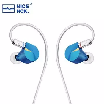 HiFi мониторные наушники NiceHCK F1 PRO внутриканальные наушники IEM гарнитура проводные наушники, 1 планарный 3.5mm