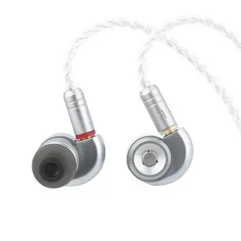 HiFi мониторные наушники TinHiFi T2 MKII 3,5 мм штекерные наушники-вкладыши IEM гарнитура проводные наушники, 2DD серебряный