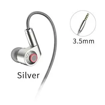 HiFi мониторные наушники-вкладыши BGVP P05 Внутриканальные наушники IEM гарнитура Hi-Res проводные наушники, 1DD 3.5mm no mic