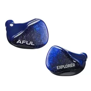 HiFiGo AFUL Explorer Hybrid IEM Earphones with 1 Dynamic Driver 2 Balanced Armatures for Deep Bass and Wide Frequency Response Range In-Ear Monitors,