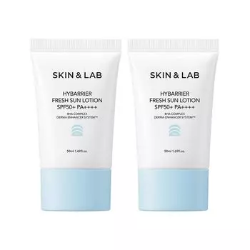 High Barrier Fresh Sun Lotion 50 мл Набор из 2 солнцезащитных средств SKIN&LAB