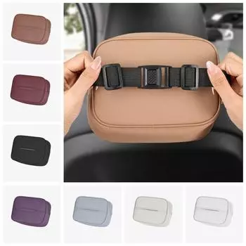 High-end Car Sun Visor Armrest Box Hanging Car Interior Accessories Car Tissue Boxes Seat Back style 6