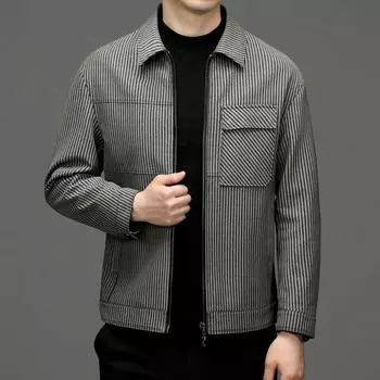 High-end genuine leather jackets for men, new handsome men s autumn and winter casual jackets, sheepskin 170