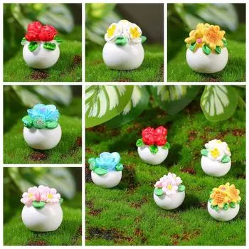 High Imitation 1/12 Simulation Potted Plants Not Easy Get Dusty Simulation Cactus Children E