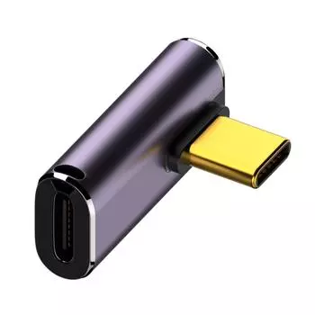 High-performance Type C Female to Type C Male 40Gbps Fast Data Adapter Converter Charging Adapters Aluminum Alloy A