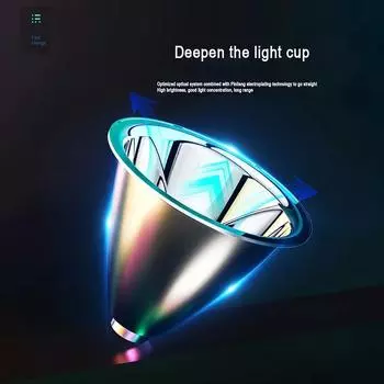 High Power 5 LED Headlamp Usb Rechargeable 18650 Built-in battery Headlight Outdoor Camping Fishing Emergency Searching Lantern