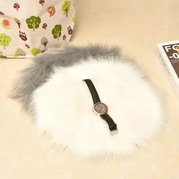 High-Quality 4-In-1Super Soft Washable Shiny Sheepskin Fur Wool Carpets Runner Rugs For Runner Floor Chairs Bed Home Decoration