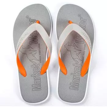 High Quality Brand Men Flip Flops Summer Beach Flip Flops Men Fashion Breathable Casual Men Beach Slippers Summer Outdoor S(Suit EU39-40) коричневый