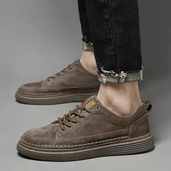 High quality casual and versatile men and women Board shoes Fashion trends comfort Men Outdoor party shoes Plus Size 36-47 36 бежевый