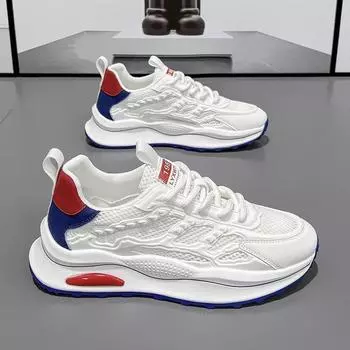 High Quality Mens Vulcanized Shoes Trendy Street Casual Shoes for Men Thick Soled Anti Slip Wear Resistant Sneaker Tenis Hombres 39
