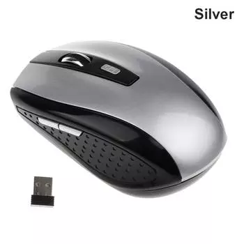 High Quality Optical Portable Gaming Mice 2.4GHz USB Receiver Wireless Mouse