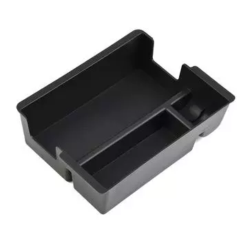 High Quality Parts Storage Box Tray With Mat Black Car Interior Center Console Armrest Replacement ABS Plastic CHINA