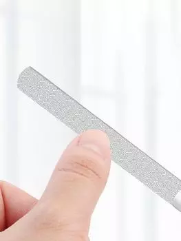 High Quality Stainless Steel Nail Files - Durable and Long-Lasting светло-желтого