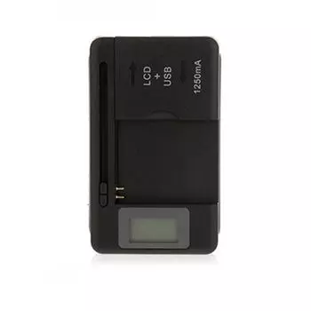 High quality US Plug For Cell Phones USB Port LCD Display Mobile Battery Charger Desktop Charger