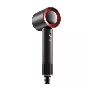High-speed hair dryer leafless household negative ion hair care hairdresser dedicated high-power hot and cold hair dryer us темно-синий
