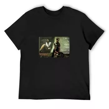 High Tension T-Shirt Custom Shirt Blouse Mens Cotton T Shirts S белый