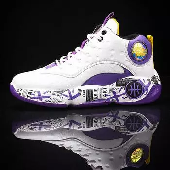High Top Shoes for Men Anti Slip Basketball Tennis Male Sneakers Autumn New Products 2024 Men s Casual Shoes Fashion Comfortable 39