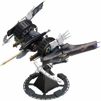 Hiitetsu Nugget Ikaruga Общая длина 155 мм, масштабная пластиковая модель [черного цвета] приблизительно. 1/144