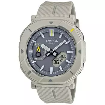 [Casio] ProtrekHiker Line Bluetooth, оснащенные прочными пластиковыми часами на основе солнечной биомассы PRJ-B001-7JF, мужские, цвет не совсем белый