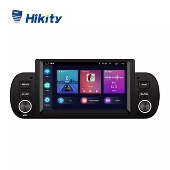Hikity Android 11 2 Din 6,2 Автомагнитола для Fiat Panda 2013-2020 1 + 16G Carplay Android Auto GPS Wi-Fi Bluetooth FM AHD Hi-Fi SWC