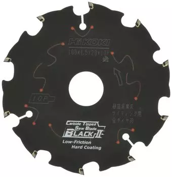 HiKOKI Super Chip Saw (All Diamond Black II) for Hard Ceramic Siding (Outer Diameter 100mm) 0033-6994