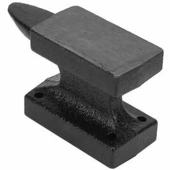 Hilitand Blacksmith Anvil Портативный чугунный наковальня Стабильный верстак (Случайный цвет)