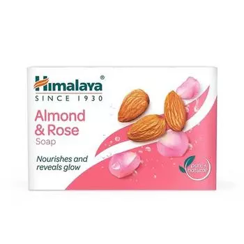 Himalaya SINCE 1930 Увлажняющее мыло с миндалем и розой, 125 г