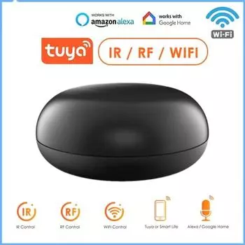 HIMOJO Tuya Универсальный WiFi IR RF Bluetooth Умная бытовая техника Пульт дистанционного управления Smart Life Голосовое управление AC TV