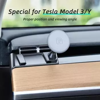 Hipacool для Tesla Model 3/Y автомобильный магнитный держатель для сотового телефона для iPhone Xiaomi Samsung поддержка GPS фиксированная подставка для телефона в автомобиле