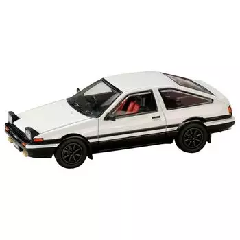 HJ64 1/64 тойота спринтер Trueno GT APEX (АЕ86) JDM Style белый/черный Готовый продукт